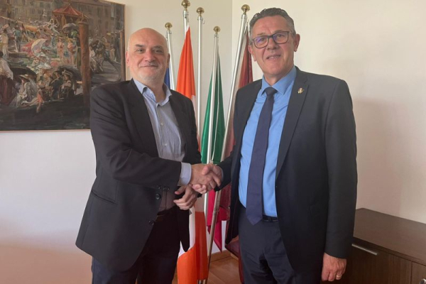 Ricevuto in Provincia di Treviso il Presidente dell’Ordine dei Giornalisti del Veneto Andrea Buoso